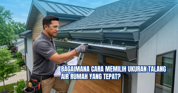 Bagaimana Cara Memilih Ukuran Talang Air Rumah yang Tepat?<